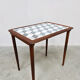 Vintage design danish tile side table coffee table