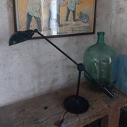 Industrial desk lamp