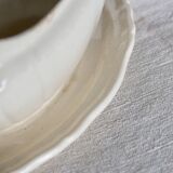 Antique ivory sauceboat Villeroy & Boch