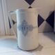Vintage pitcher French earthenware Luneville