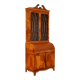 Victorian antique trumeau, various woods, England 19th century.