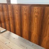 Sideboard from the 1960s-1970s in rosewood veneer.