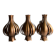 Set of 3 Onion pendants by Verner Panton