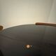 Butterfly leaf dining table, Lubke Vintage 1950s