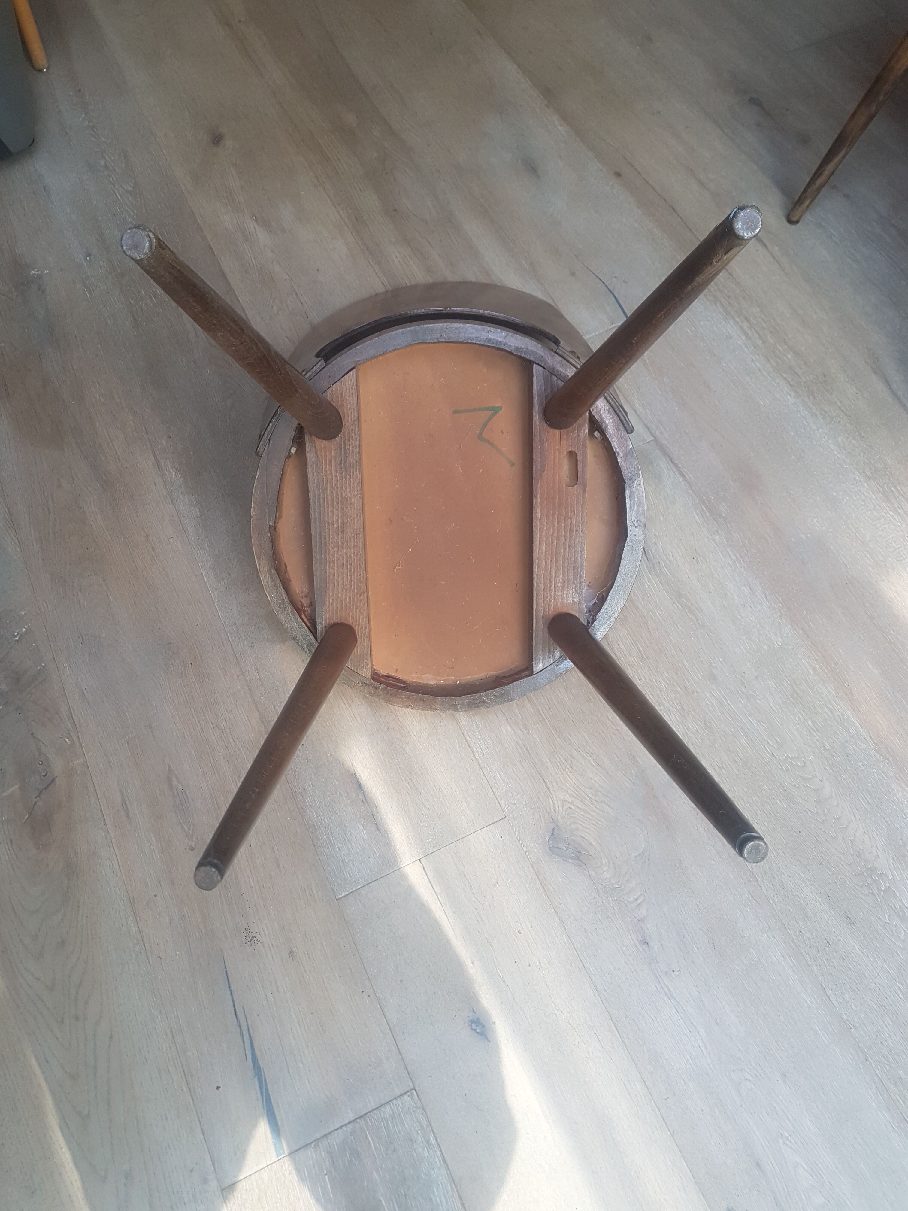 Set of 6 chairs Mondor of Baumann 1964