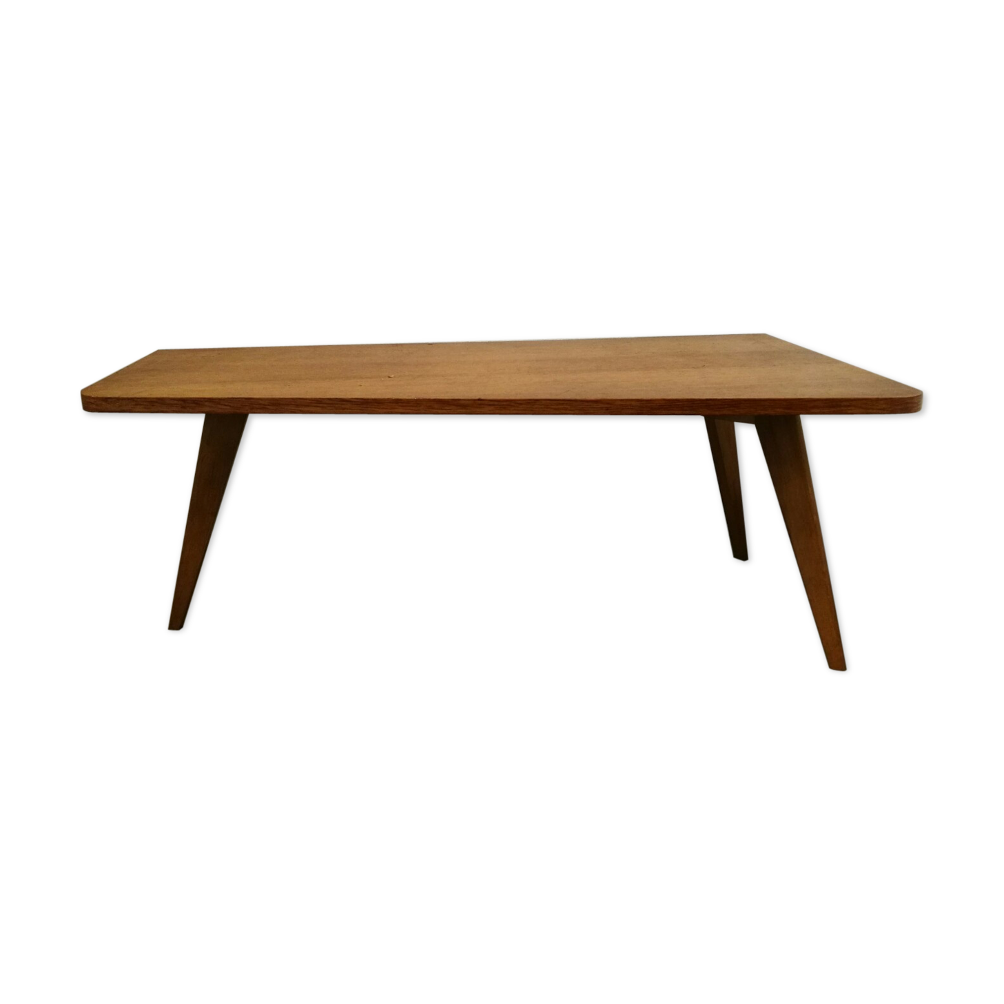 Table basse en chêne forme libre