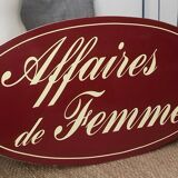 Enseigne vintage