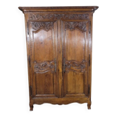 Louis XV oak wardrobe