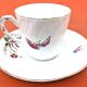 Old coffee cup / saucer in porcelain
