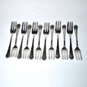 Set of 12 RENEKA cake dessert forks Victoria Spatours contour model 15cm
