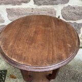 Art deco pedestal table