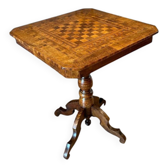Antique chess table