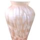 Vase opalescent rose vintage