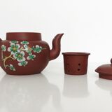 Théière chinoise ancienne émaillée