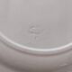 Old large iron earth dish Parmentier Salins