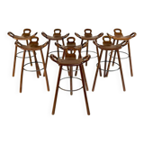 8x Marbella bar stool, Conoform ‘60