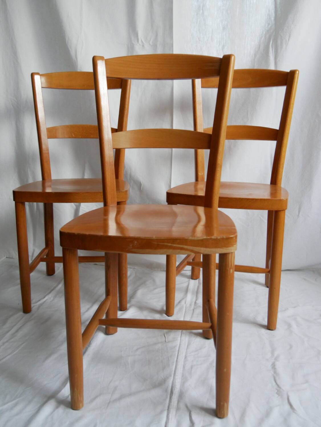 3 chaises Baumann