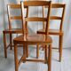 3 chaises Baumann