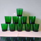Verre à eau vert