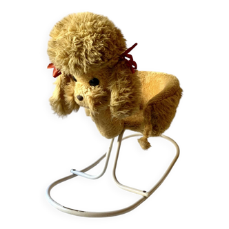 Vintage toy - rocking poodle