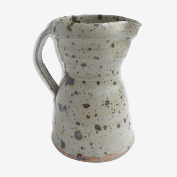 Gustave Tiffoche pyre sandstone pitcher - 60s