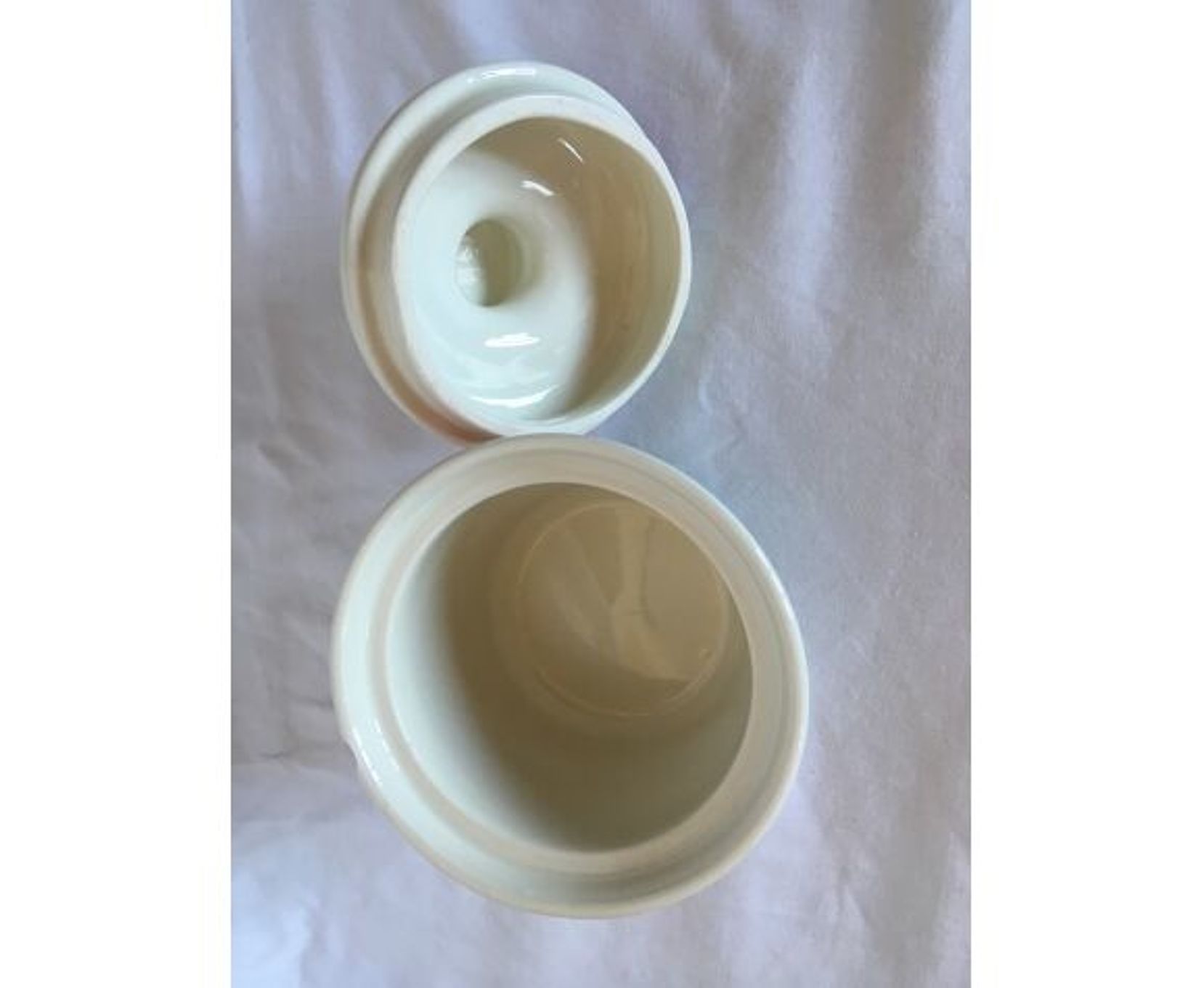 Vintage orange and red coffee set saint amand bahia coffee pot cups saucer