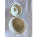 Vintage orange and red coffee set saint amand bahia coffee pot cups saucer