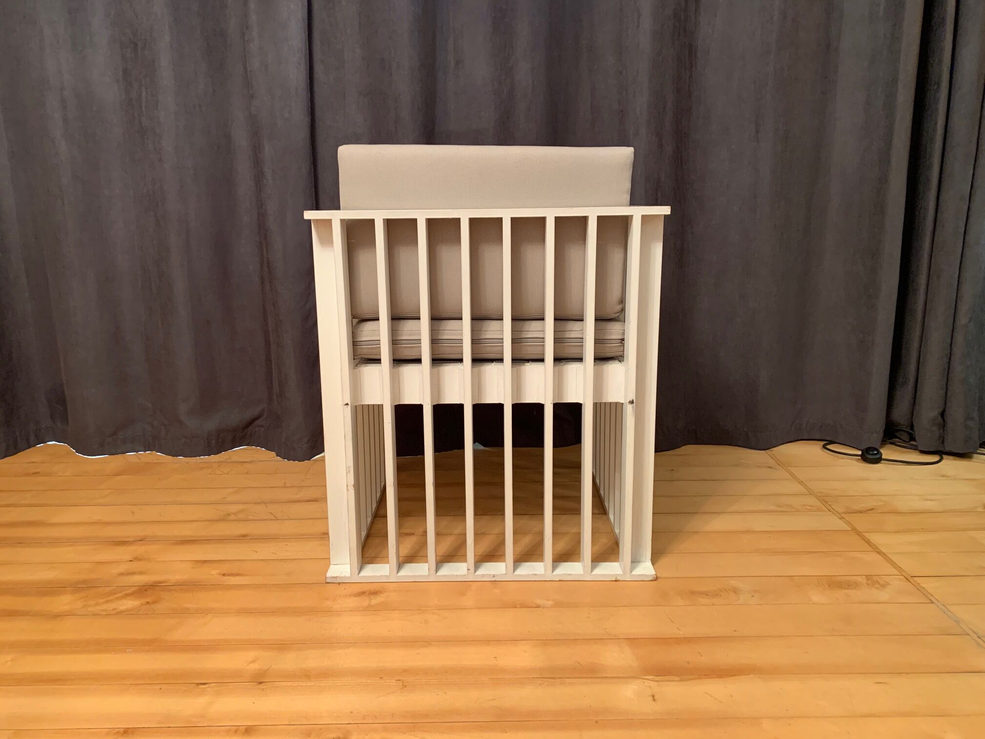 Cube armchair, 1980s.