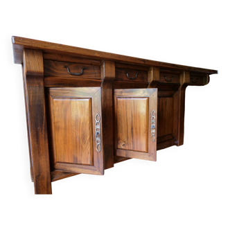 Solid elm sideboard