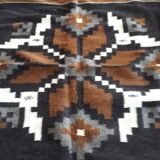 Jeté de lit ou plaid artisanal mexicain