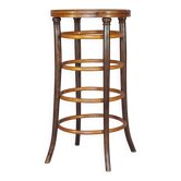 Tabouret de dessinateur ou de bistrot, bois- courbé  Kohn 1905 no Thonet