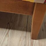 Jacques Leleu fabric footrest redone