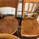 11 antique bistro chairs and a stool (thonet/Fischel/Baumann)