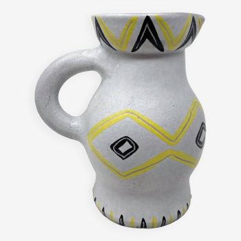 Mid-Century Modern Ceramic Pitcher by Jacques Rolland, 1950s