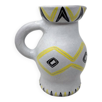 Mid-Century Modern Ceramic Pitcher by Jacques Rolland, 1950s