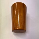 Beautiful design midcentury cocoon resin pendant, 1950s