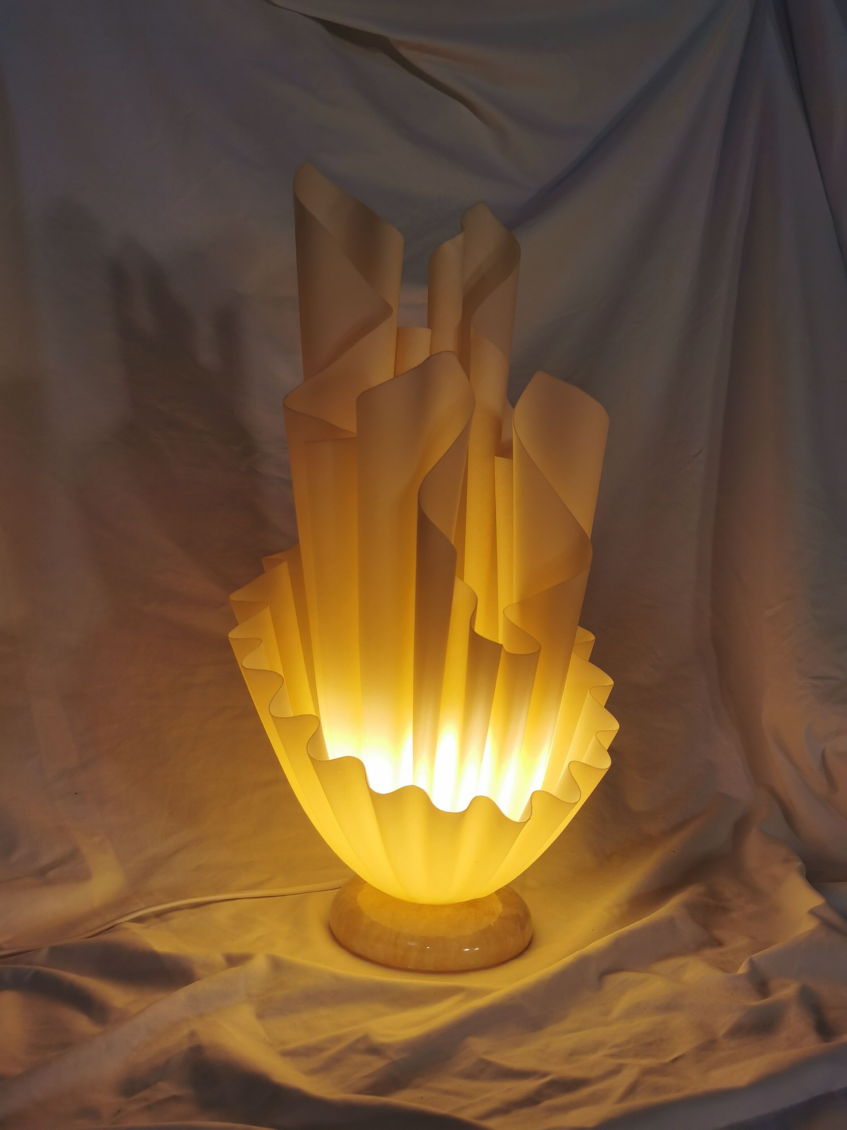 Lamp Corolle, Georgia Jacob, France, 1970