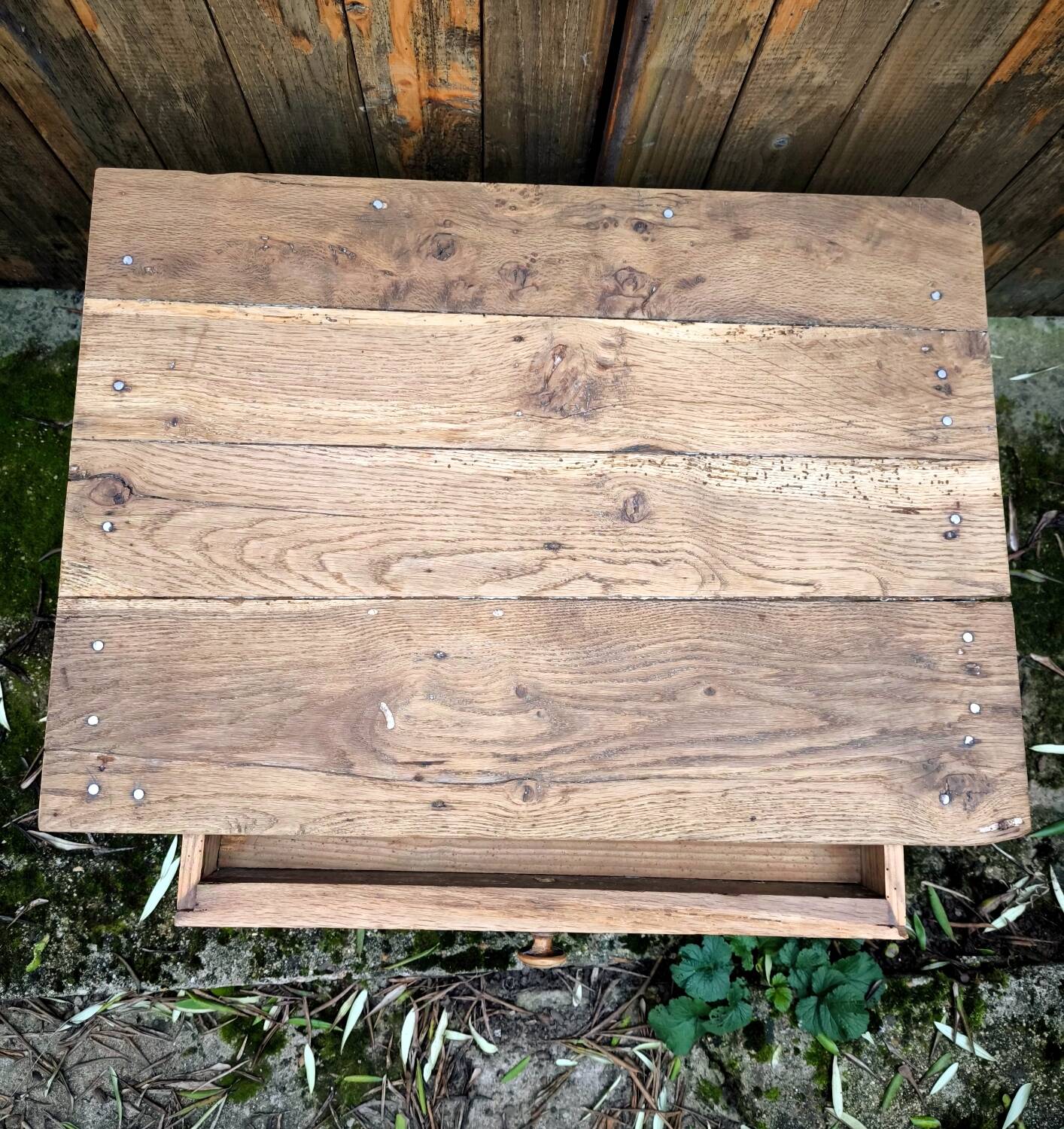 Wooden coffee table