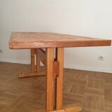 Charlotte Perriand's dining table for "Les Arcs".