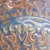 Hanging planter in glazed terracotta late nineteenth