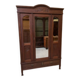 Antique Art Nouveau wardrobe