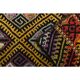 Vintage Turkish Oushak Handmade Wool & Cotton Yellow Area Rug 162x212