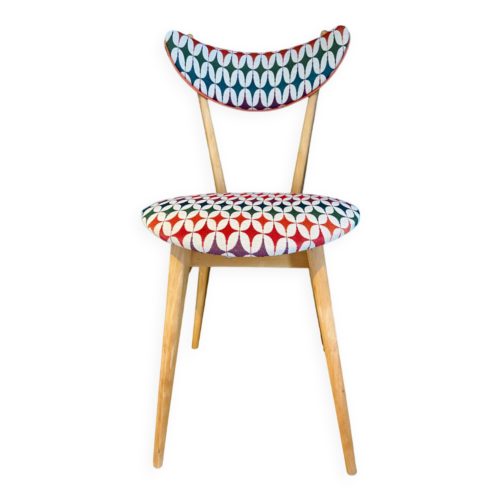 Colorful vintage chair