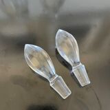 Oiler and old vinegar in crystal