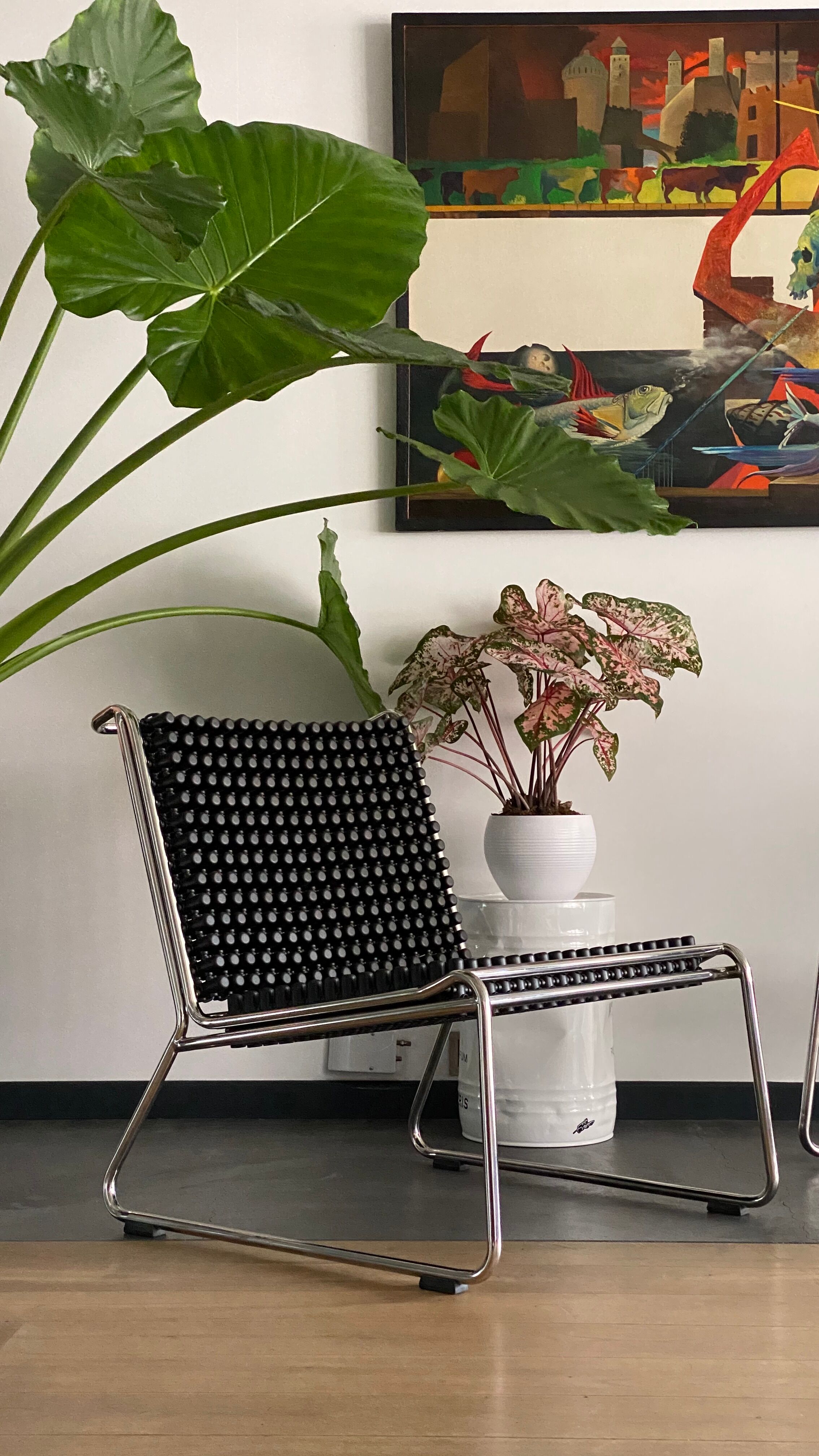 Leonard and Yos Theosabrata rare lounge chair design and comfortable