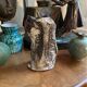 Ceramic soliflore - Brutalist - shaped piece