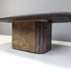 Table basse attribuée à Paul Kingma, années 1980