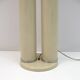 Space Age Opaline Glass and Lacquered Metal Cylinders Floor Lamp, 1970s