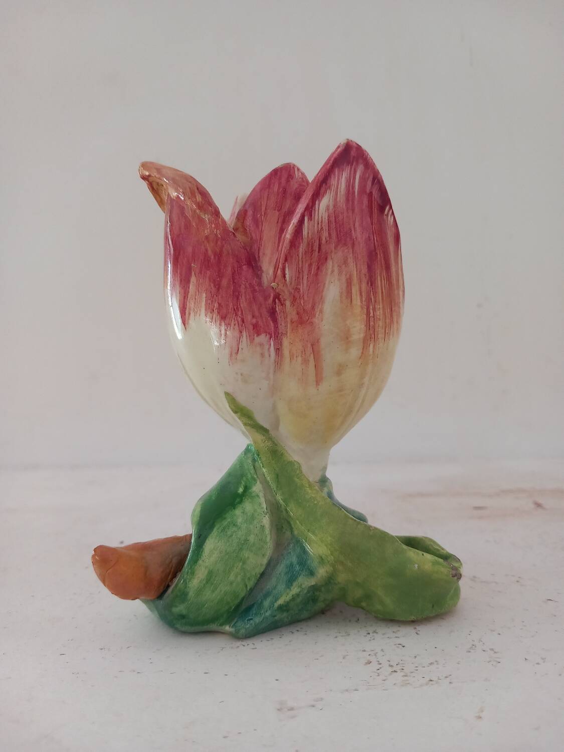 Vase delphin massier
