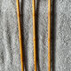 Old wooden towel rack 3 arms